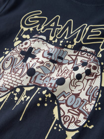 NAME IT T-shirt Victor Navy Blazer Gamer